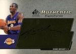 2004-05 SP Signature Edition - Authentic Signatures #AS-KB Kobe Bryant AU, SP