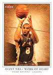 2003-04 Fleer Avant - Work of Heart #13WH Kobe Bryant SN299