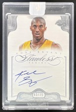 2013-14 Panini Flawless Patch Autographs #PA-KB Kobe Bryant Auto /25