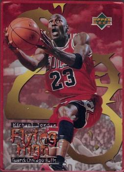 1998 Upper Deck Avon Gift Collection Michael Jordan Flying High Metal #1 Michael Jordan