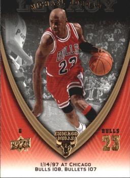 2008-09 Upper Deck Michael Jordan Legacy Collection #802 Michael Jordan - Game 802