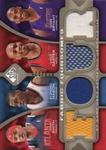 2009-10 SP Game Used - Fabric Foursome 125 #F4-BMCS Kobe Bryant / Desmond Mason / Vince Carter / Josh Smith MEM, SN125