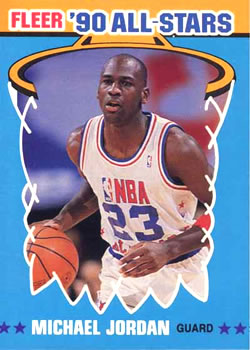 1990-91 Fleer - All-Stars #5 Michael Jordan