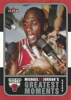 2006-07 Fleer - Jordan's Greatest Moments #MJ-7 Michael Jordan