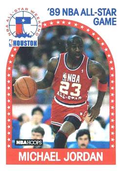 1989-90 Hoops All-Star Panels Perforated #21 Michael Jordan