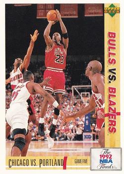 1991-92 Upper Deck Spanish #176 NBA Finals Game Five