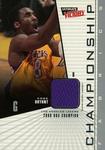 2000-01 Upper Deck Ultimate Victory - Championship Fabrics #CF1 Kobe Bryant