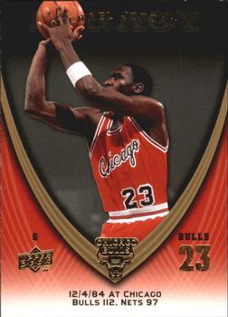 2008-09 Upper Deck Michael Jordan Legacy Collection #20 Michael Jordan - Game 20
