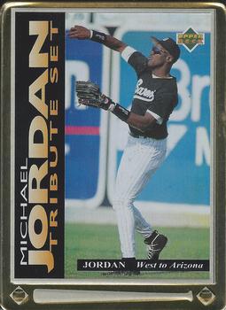 1995 Upper Deck Michael Jordan Tribute Set #JT2 Michael Jordan - West to Arizona