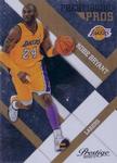 2010-11 Panini Prestige - Prestigious Pros Gold #60 Kobe Bryant SN99