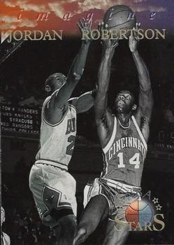 1996-97 Topps Stars - Imagine Members Only #I-6 Michael Jordan / Oscar Robertson