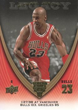 2008-09 Upper Deck Michael Jordan Legacy Collection #892 Michael Jordan - Game 892