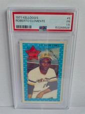 1971 Kellogg's 3-D Super Stars #5 Roberto Clemente