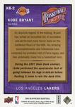 2008-09 Upper Deck - Basketball Heroes Kobe Bryant #KB-2 Kobe Bryant