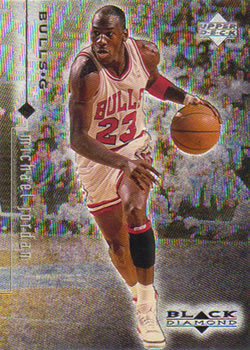 1998-99 Upper Deck Black Diamond #4 Michael Jordan