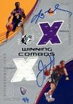 2002-03 SPx - Winning Combos Autographs #KB/JK-A Kobe Bryant / Jason Kidd AU, MEM, SN9