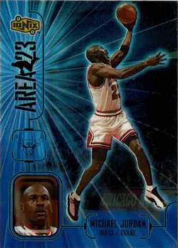 1998-99 Upper Deck Ionix - Area 23 #A7 Michael Jordan