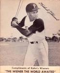 1958 Kahn's Wieners (F155-4) #NNO Roberto Clemente