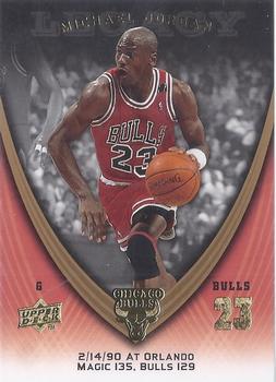 2008-09 Upper Deck Michael Jordan Legacy Collection #394 Michael Jordan - Game 394