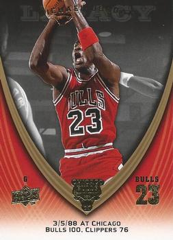 2008-09 Upper Deck Michael Jordan Legacy Collection #240 Michael Jordan - Game 240