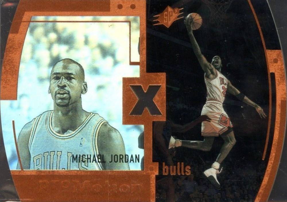 1997 SPx - ProMotion Rounded #PM1 Michael Jordan