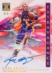 2019-20 Panini Impeccable - Extravagance Autographs Holo Gold #EA-KBR Kobe Bryant AU, SN3