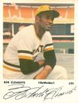 1970 Pittsburgh Pirates Official Autographed Color Prints (Series B) #NNO Roberto Clemente