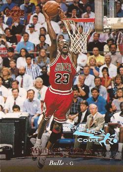 1995-96 Upper Deck - Electric Court #23 Michael Jordan