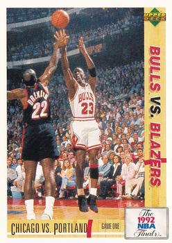 1991-92 Upper Deck Spanish #172 NBA Finals Game One