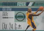 2010-11 Panini Absolute Memorabilia - Frequent Flyer Spectrum #2 Kobe Bryant SN100