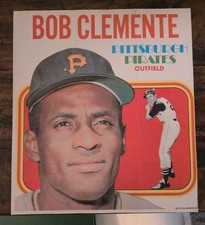 1970 Topps - Posters #21 Bob Clemente