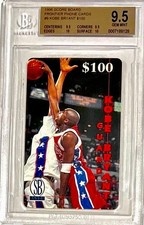 1996-97 Score Board Frontier Phone Card #9 Kobe Bryant /999