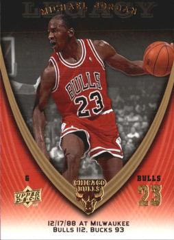 2008-09 Upper Deck Michael Jordan Legacy Collection #286 Michael Jordan - Game 286
