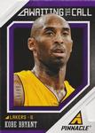 2013-14 Pinnacle - Awaiting the Call Die Cuts #3 Kobe Bryant SN99
