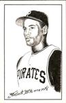 1973 TCMA Autographs and Drawings Postcards #3 Roberto Clemente