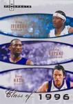2007-08 Fleer Hot Prospects - Class of... #1996 Allen Iverson / Kobe Bryant / Steve Nash SN1996