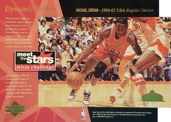 1996-97 Collector's Choice - Meet the Stars Michael Jordan Exchange #NNO Michael Jordan