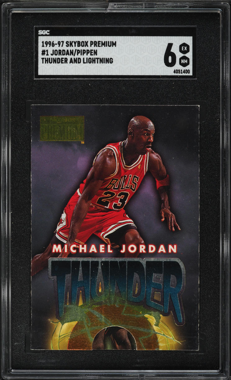 1996 Skybox Premium Thunder & Lightning #1A