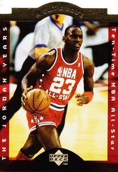 1996-97 Collector's Choice - A Cut Above: The Jordan Years Jumbo #CA5 Michael Jordan