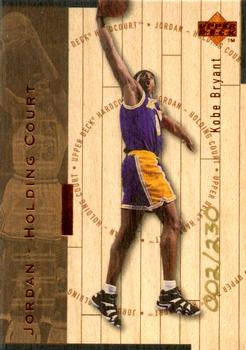 1998 Upper Deck Hardcourt - Jordan Holding Court Bronze #J13 Kobe Bryant / Michael Jordan