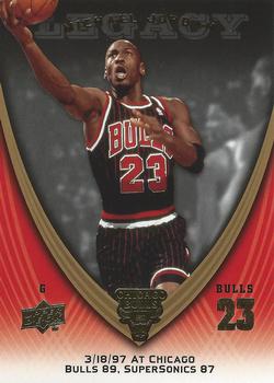 2008-09 Upper Deck Michael Jordan Legacy Collection #832 Michael Jordan - Game 832