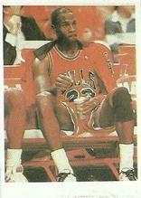 1989 KOS/JEZ Yugoslavian Stickers #126 Michael Jordan