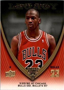 2008-09 Upper Deck Michael Jordan Legacy Collection #409 Michael Jordan - Game 409