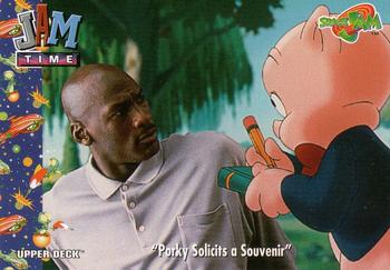 1996 Upper Deck Space Jam #41 "Porky Solicits a Souvenir"