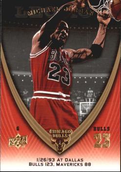 2008-09 Upper Deck Michael Jordan Legacy Collection #629 Michael Jordan - Game 629