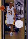 2010-11 Panini Limited - Banner Season Materials #4 Kobe Bryant MEM, SN99
