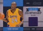 2010-11 Panini Timeless Treasures - Championship Season Materials #8 Kobe Bryant MEM, SN99