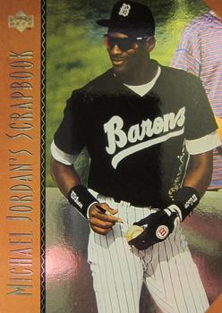 1995 Upper Deck Minor League - Michael Jordan Scrapbook #MJ8 Life on the Road