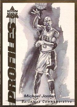 1992-93 Icon Sports Barcelona Commemorative #16 Michael Jordan