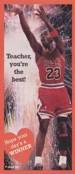 1991 Cleo Michael Jordan Valentines #NNO Michael Jordan - Hope Your Day Is A Winner - Teacher, You're The Best!
